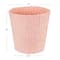 Household Essentials Pink Woven Paper Rope Waste Basket